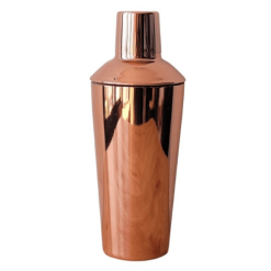 Copper Cocktail Shaker – Professional Stainless Steel Bar Tool Mixing Drinks